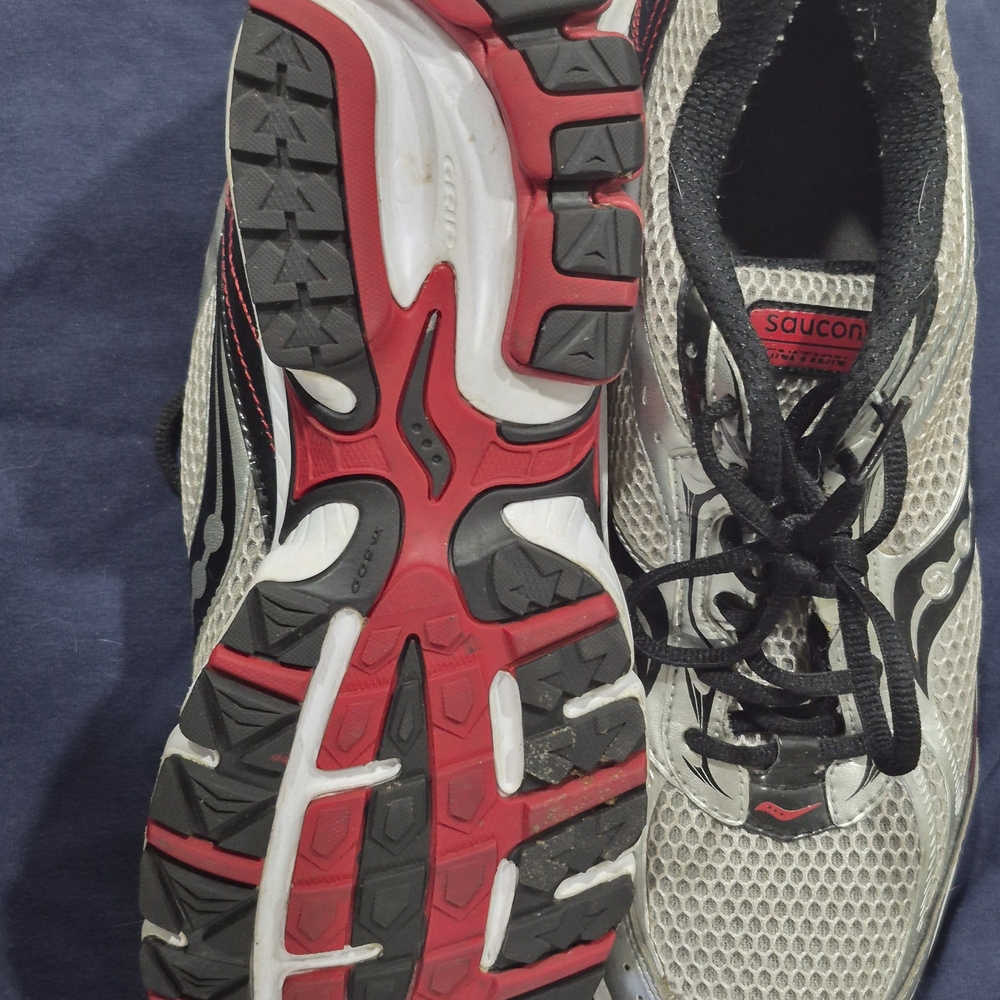 Saucony Running Shoes in Gray and Black - Picture 3 of 5